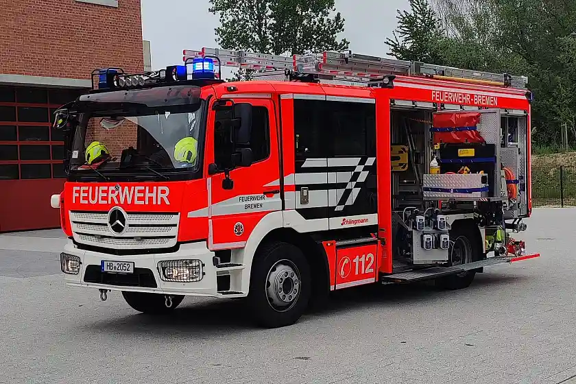 Löschfahrzeug der Feuerwehr Bremen