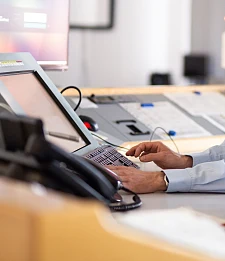 Leitstelle der Feuerwehr Bremen