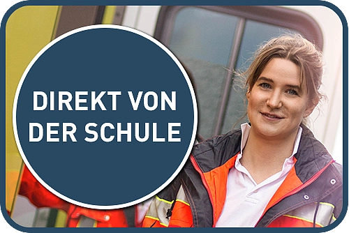 Bild mit dem Aufruf zur Ausbildungsseite