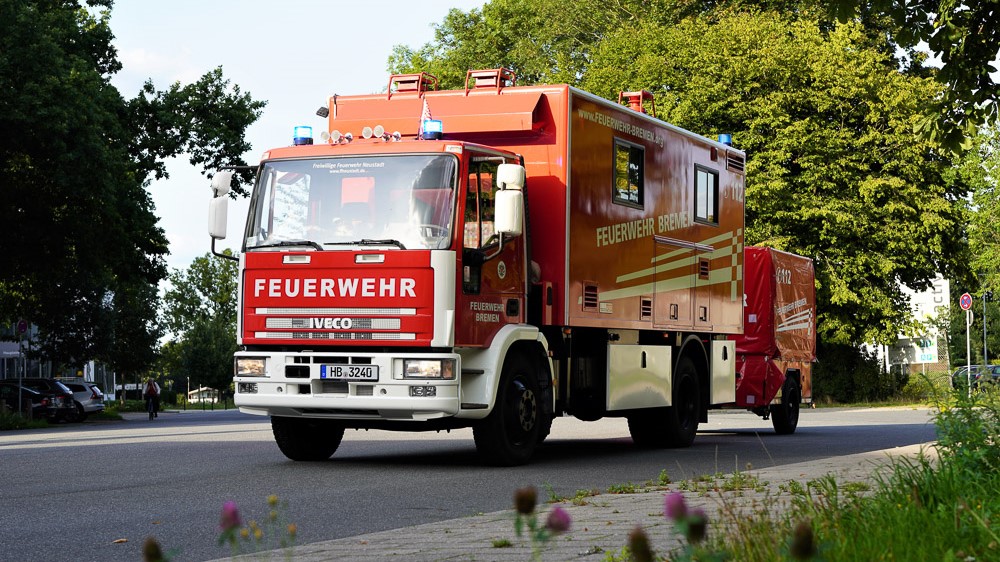 Gerätewagen Verpflegung der Feuerwehr Bremen