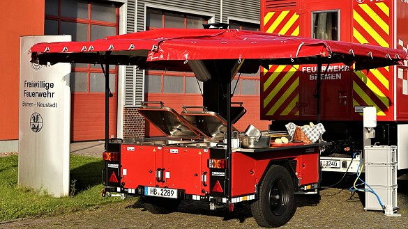 Feuerwehr-Anhänger Feldkochherd