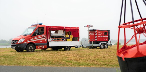 Gerätewagen plus Netzersatzanlage der Freiwilligen Feuerwehr Bremen-Strom