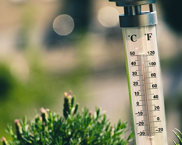 Thermometer mit sehr hoher Temperatur