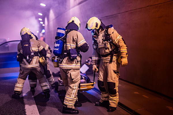Einsatzkräfte der Feuerwehr Bremen