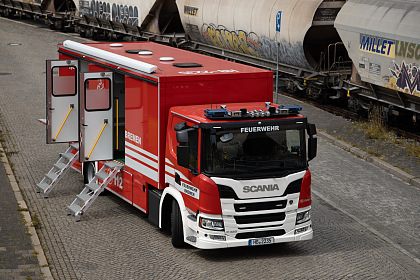 Gerätewagen Hygiene der Feuerwehr Bremen