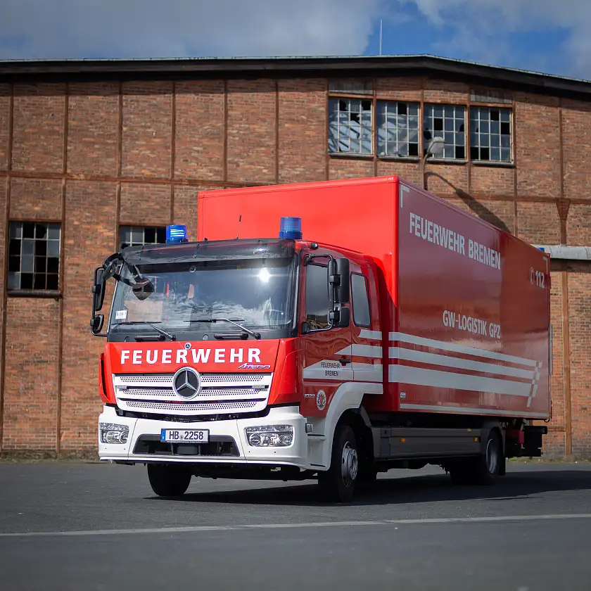 Gerätewagen Logistik des Geräteprüfzentrums.